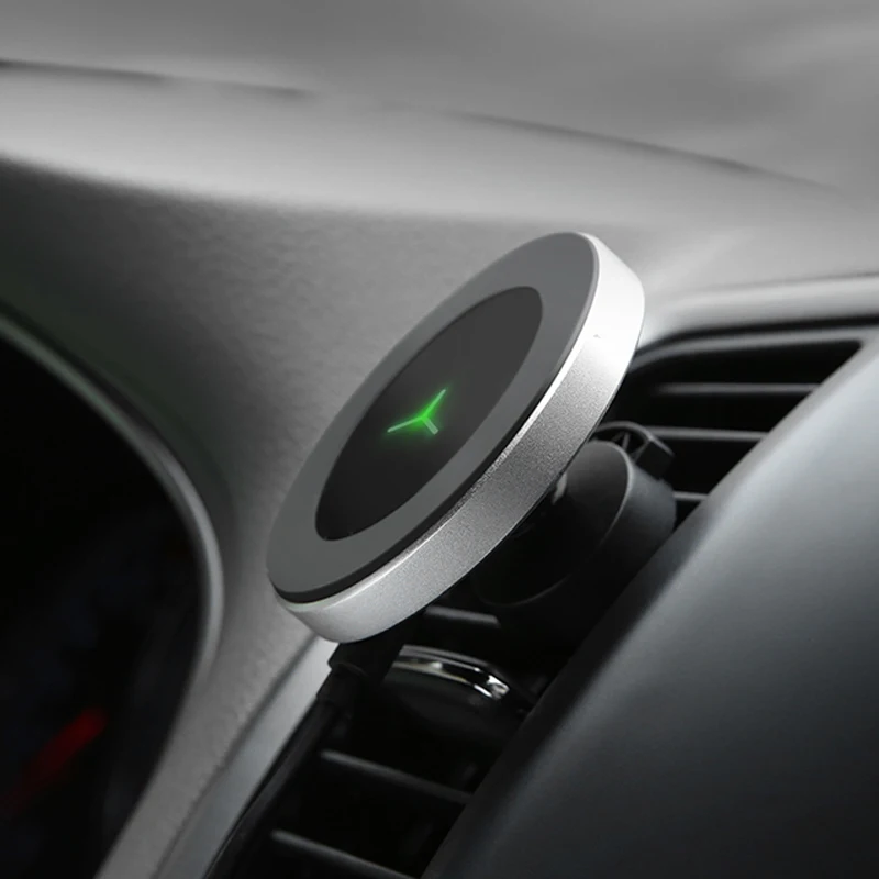 
Magnetic Phone Car Charger Holder Wireless Charger for iPhone XR XS MAX 