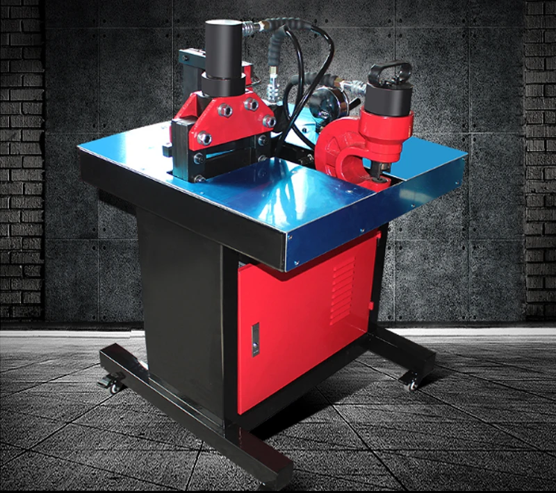 Three-in-one Busbar Machine DHY-200 with Cutting,bending,punching Functions