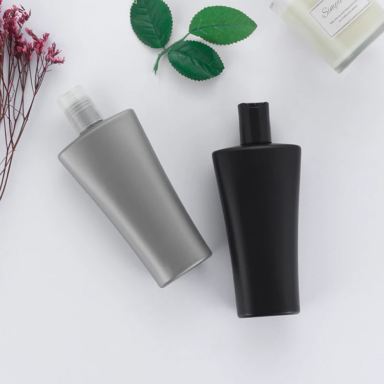 
250 ml Plastic Spray Bottle Hair Shampoo Shower Gel Bottle 
