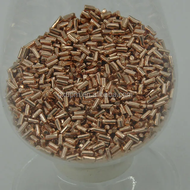 
2018 ultra high purity copper pellets with 6n and 5n purity at the cheap price 