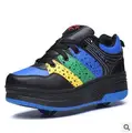 2015 autumn new children s Heelys wheeled auto paragraph boys and girls skate skates free shipping
