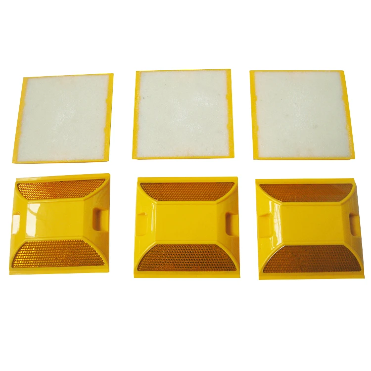 100mm abs reflective plastic reflector road stud