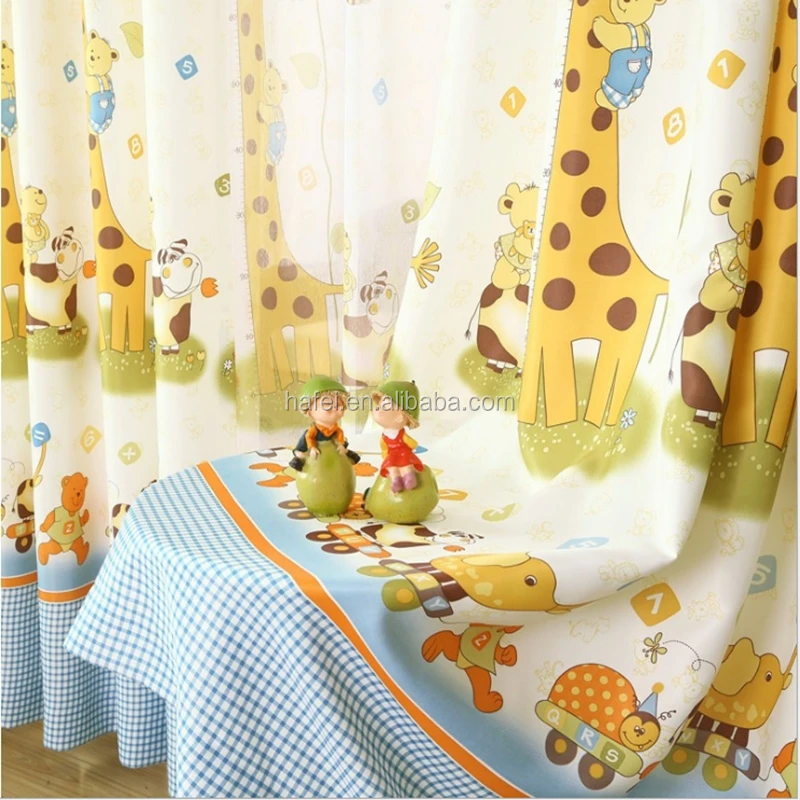 Polyester Blackout Kids Room Curtain /cartoon curtain
