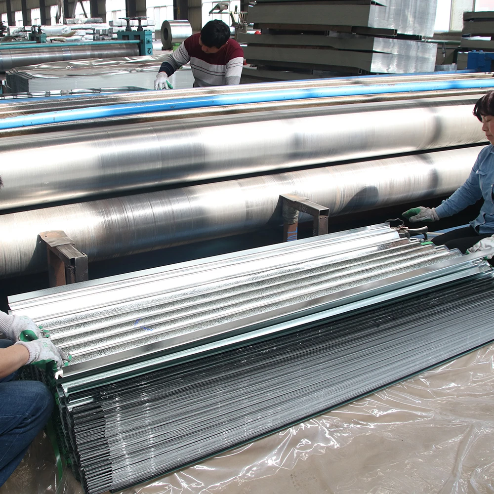 AIYIA 0,5 мм 0,6 мм 1 мм SGCC толщина оцинкованный профилированный стальной лист кровельный