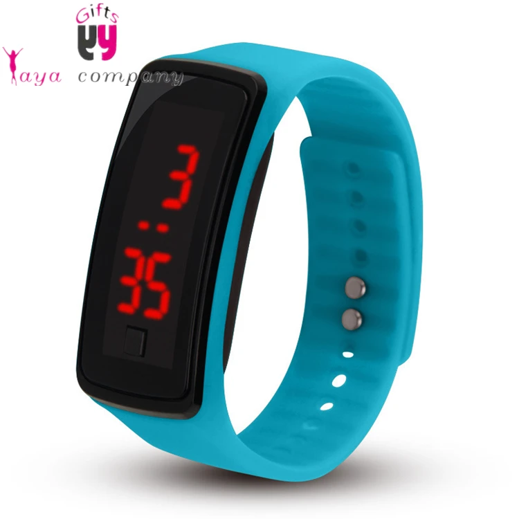 Cheap Womens Mens Digital Led Silicone Smart Watch Sport