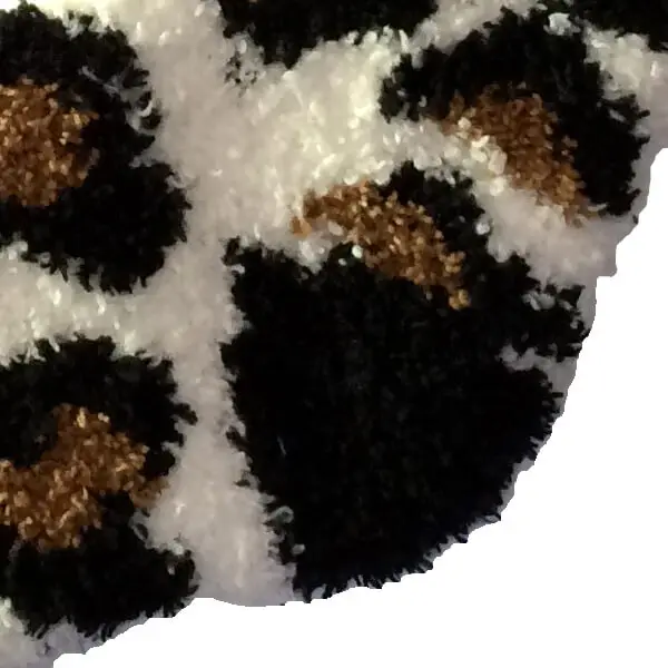 Warm Thick Bedroom Leopard Print Fluffy Socks for Women