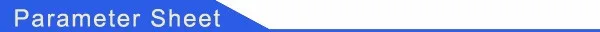 parameter sheet