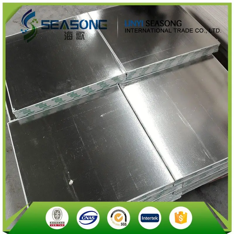 Ламинированный винил Гипсовые Плитки С Алюминиевой Фольгой, подвесные Гипсокартонные Подвесные Потолки