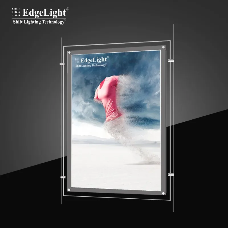 High Quality Led Plexiglass Crystal Light Box