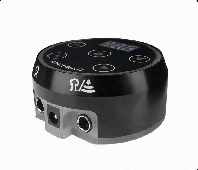 I Tattoo Supply 2019 Tot Selling Touch screen Digital  Aluminium  Tattoo Power Supply Aurora 2 Cartridge Tattoo Machine
