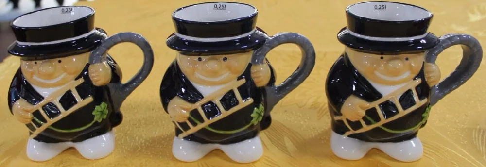 Ceramic Coffee Cup Handmade Airplane 3D Mug creative porcelain mugs