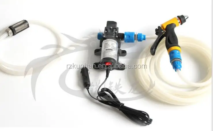 portable electric high pressure 12v dc car wash machine pressure washer