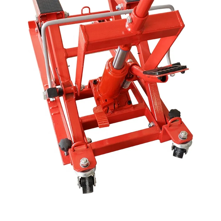 1500lbs low profile Hydraulic ATV/motorcyce lift jack with lifting height from 120mm to 380mm model Nr. MCL53J28