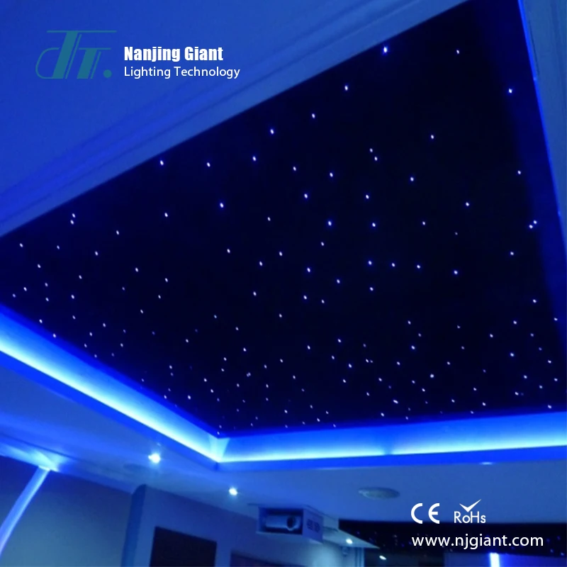 
Custom LED RGB residential fiber optic night lighting 