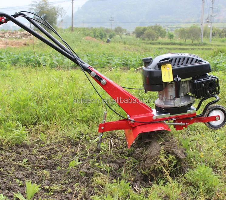 Garden tiller field grass cutting machine hand cultivator hand tillers for sale