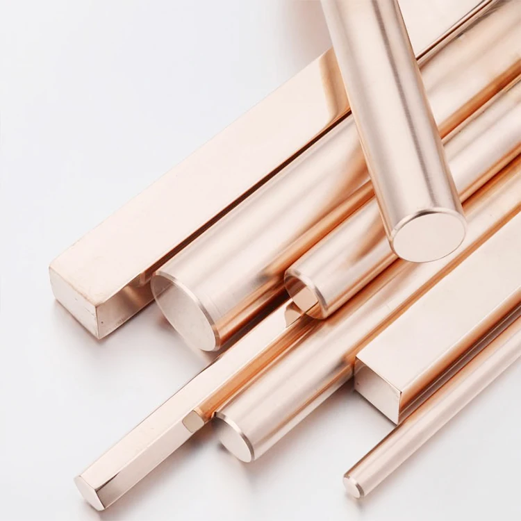 Boway Alloy Customized C18200 Cucr Chromium 3-3.6m Copper Bar Cucr1zr For Welding Machine Electrodes