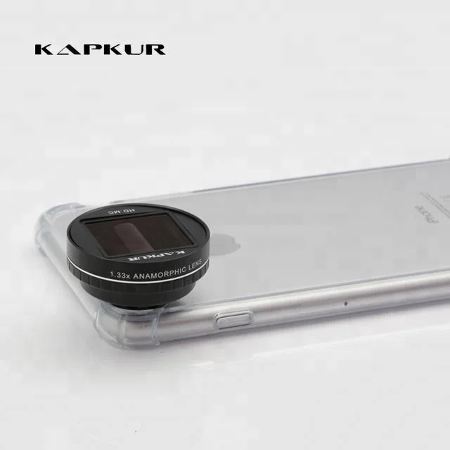 1.33X Anamorphic lens including case for iPhone