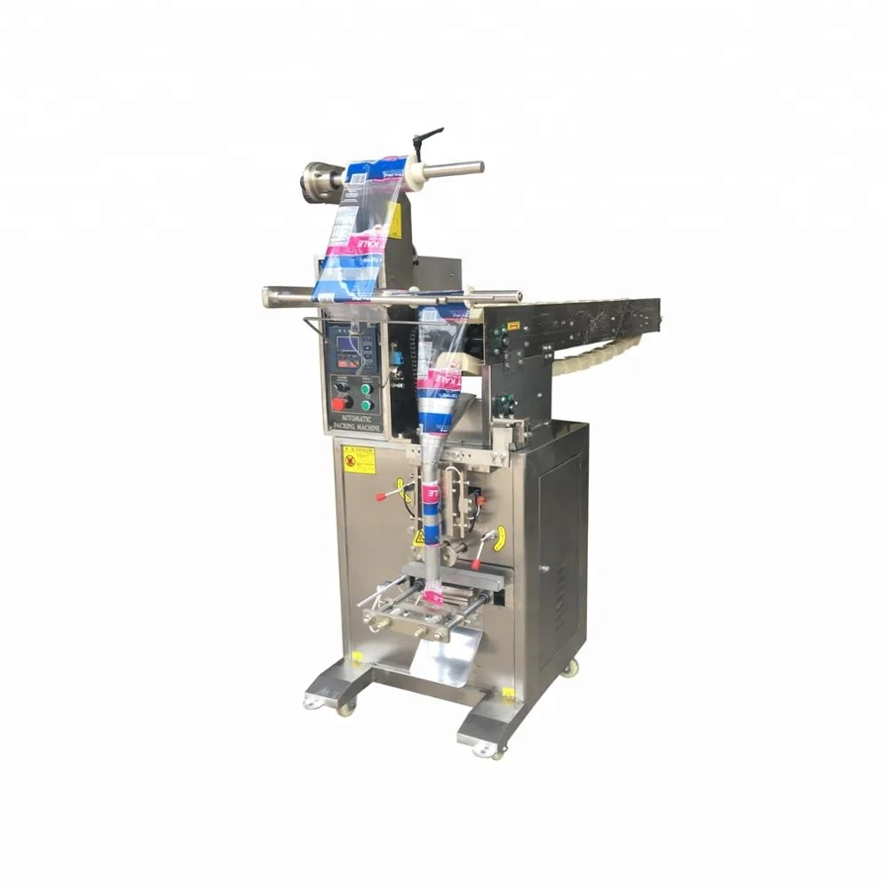 automatic plastic sachet sweets snack chain bucket peanut packing machine