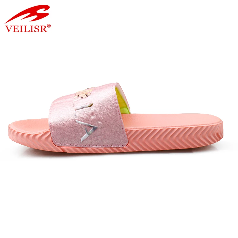 Most popular fancy children PU upper slide sandals kids EVA slippers