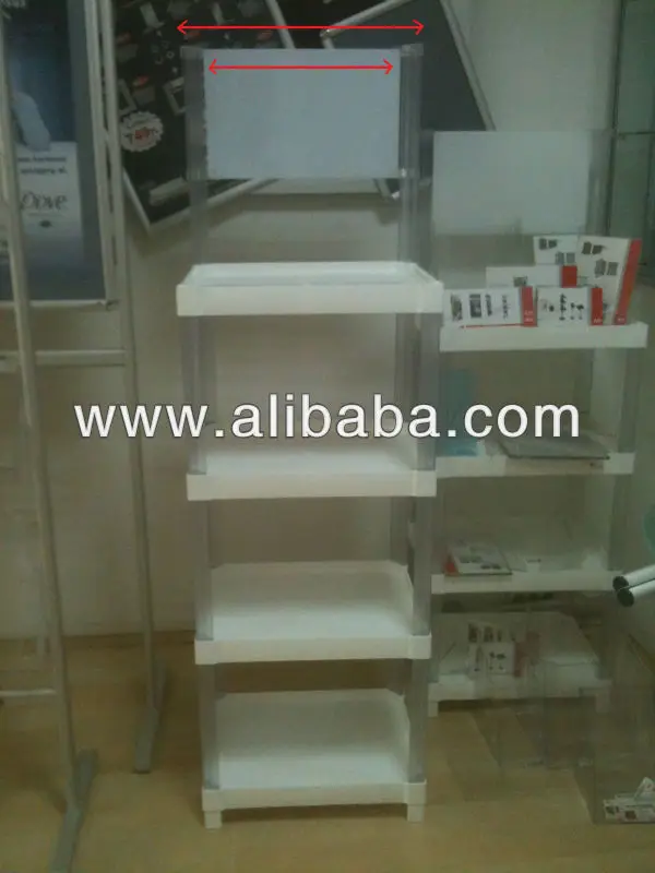 High Quality Supermarket and Store Display Rack Stand  PP Plastic Injection Stand Shelf Display Racks
