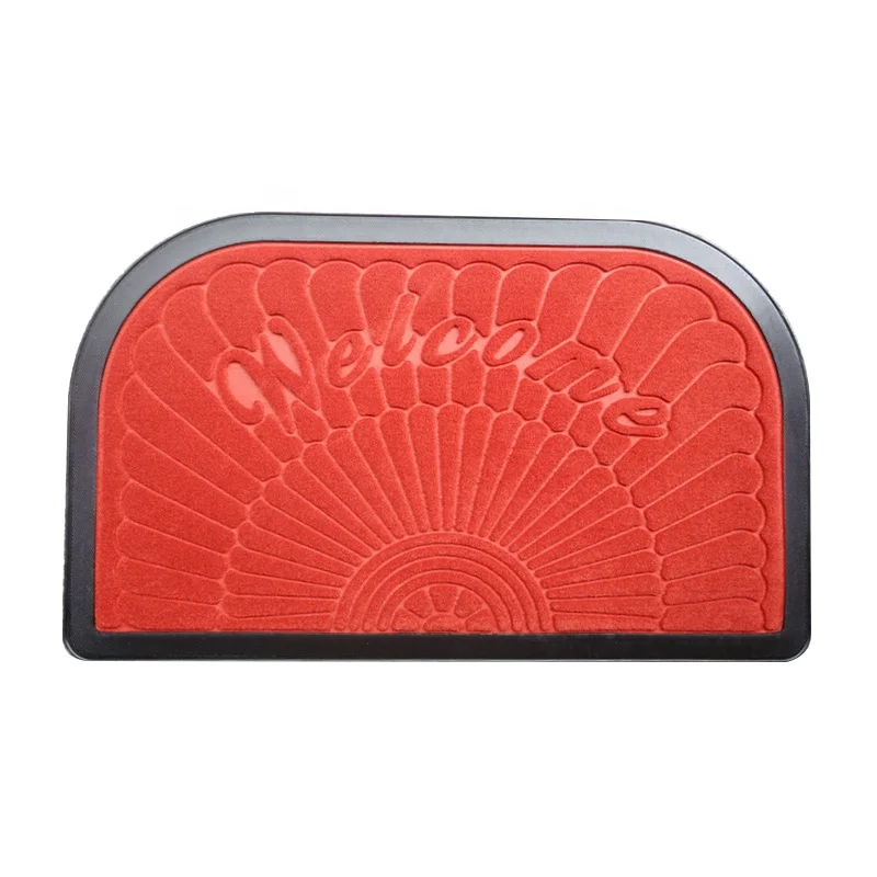 High Quality Machine Made Carpet Rubber Doormats For Outdoor