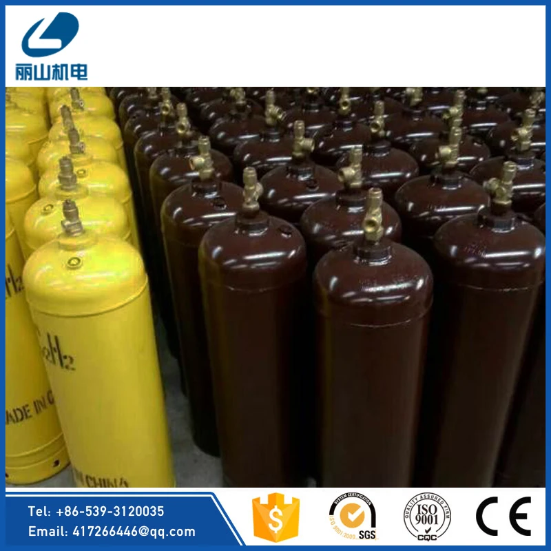 Горячая продажа бесшовных стальных пропан производитель газовый баллон Китай