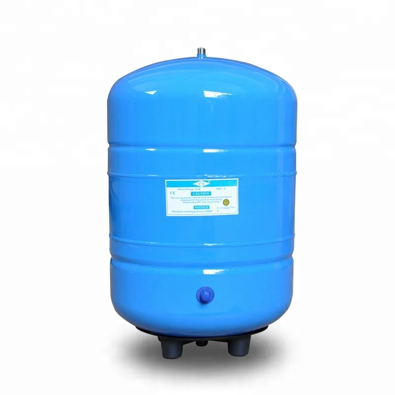 Cheap good quality 3.2G / 6G / 11G / 20G / 28G plastic / carbon steel water storage tank / RO purifier tank / pressure bucket