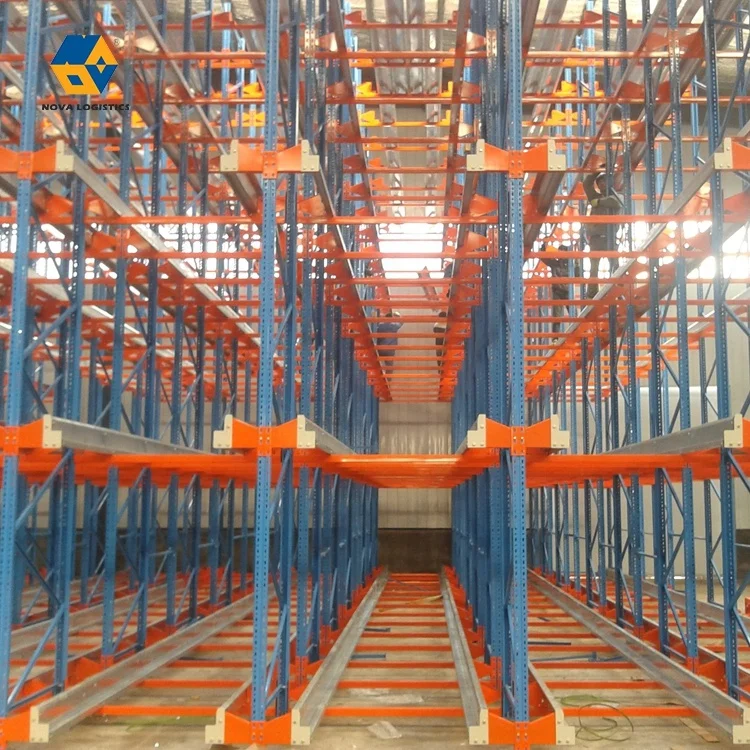 Radio Shuttle Car Rack Storage industrial Q345 stainless steel Warehouse Rack