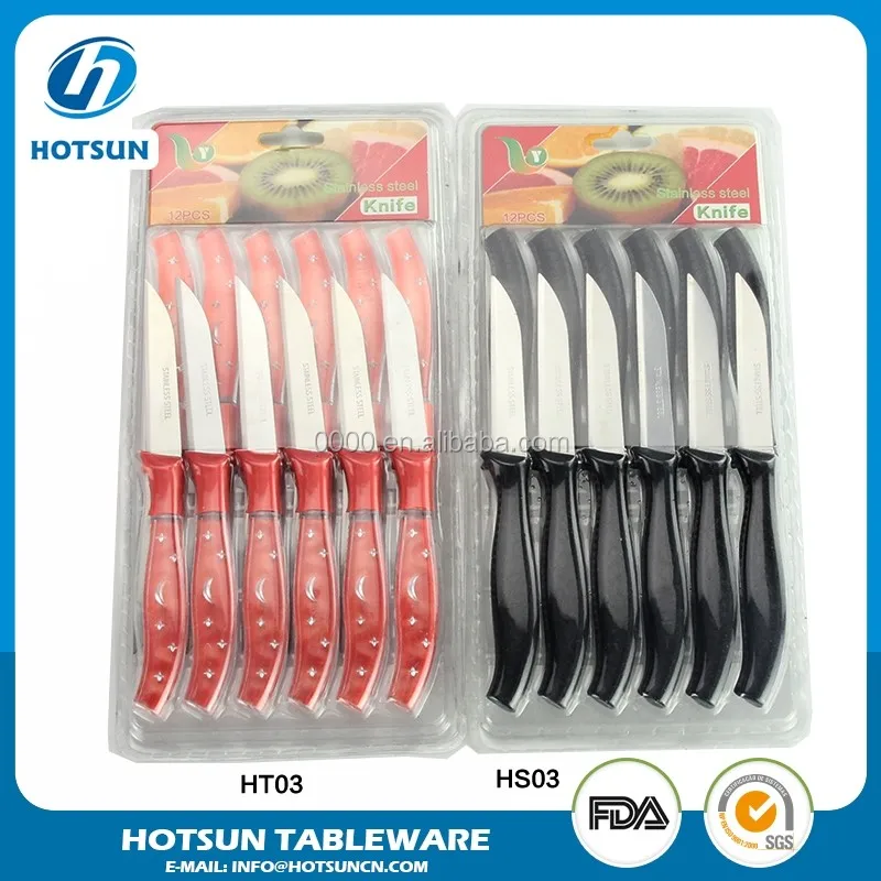 Italy Stainless Steel Knife with PP Handle, Fruit Knife