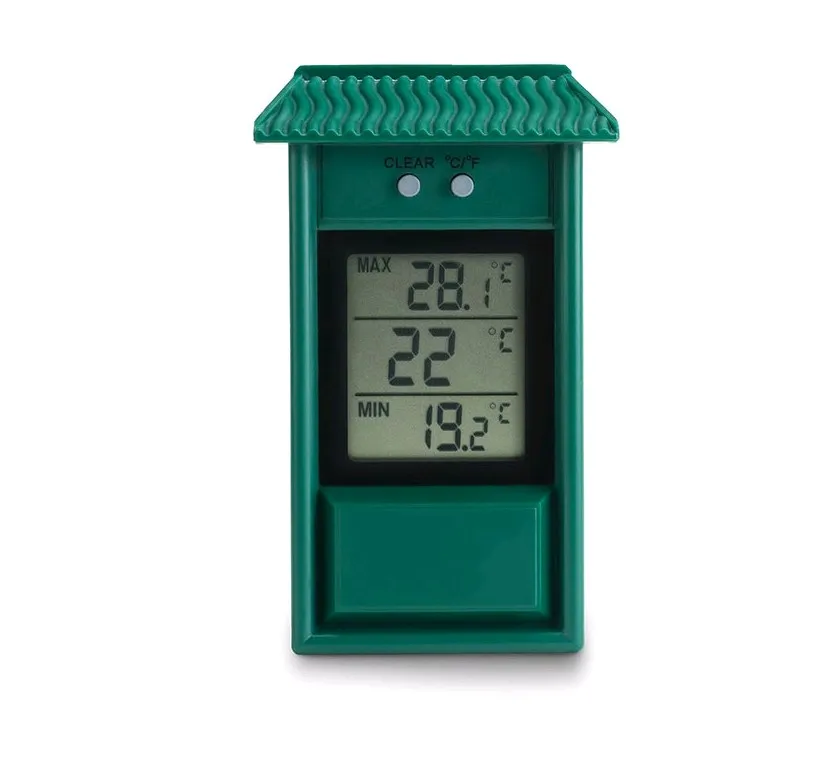 Digital Max Min Garden Thermometer Electronic Thermometer Waterproof Also can be used in Fridge