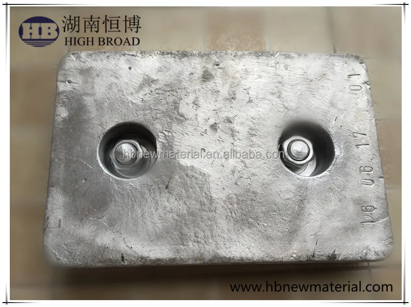 Marine Sacrificial Aluminum| Zinc Indium Anode for ships