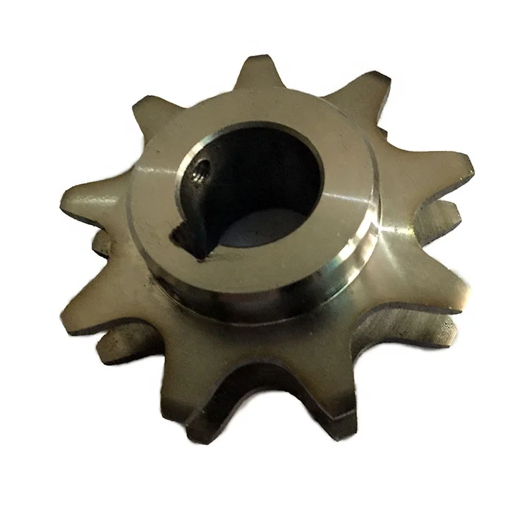 
Hot sell custom size simplex ISO standard steel chain double teeth sprockets for transmission parts 