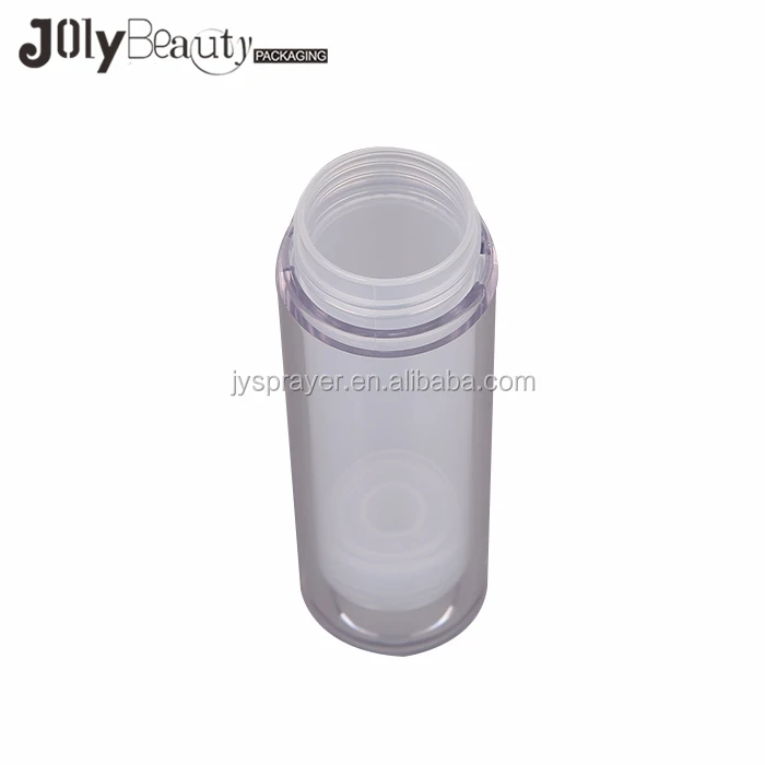 New Cosmetic Packaging Beauty Cream Container 30ml 50ml Airless Pump Bottles Screen Printing Plastic Acrylic PUMP Sprayer SGS