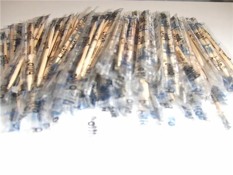 
Cute design customized low price disposable bamboo toothpick with plastic containers 