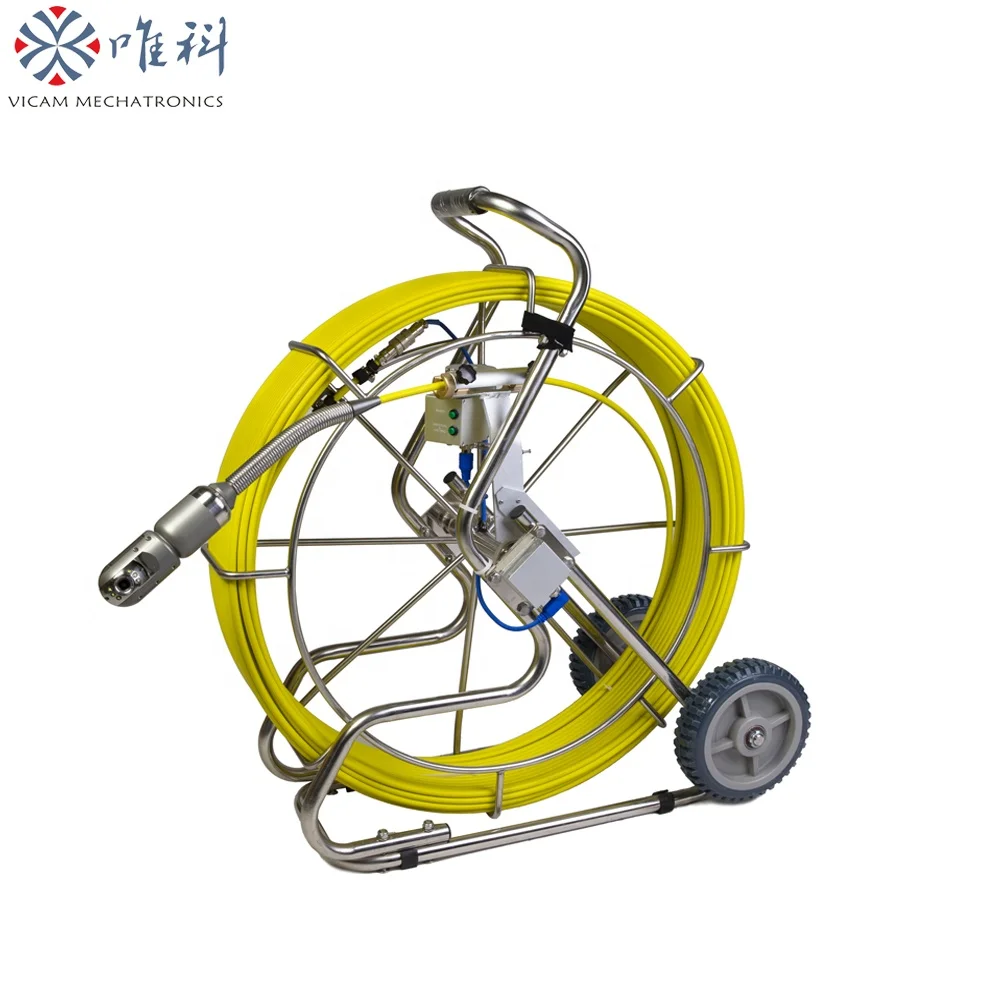 10' LCD 360 Degree Pan/Tilt Sewer Inspection Camera with 100m cable ,wireless keyboard, HD DVR 720P video V10-3288PTN-1