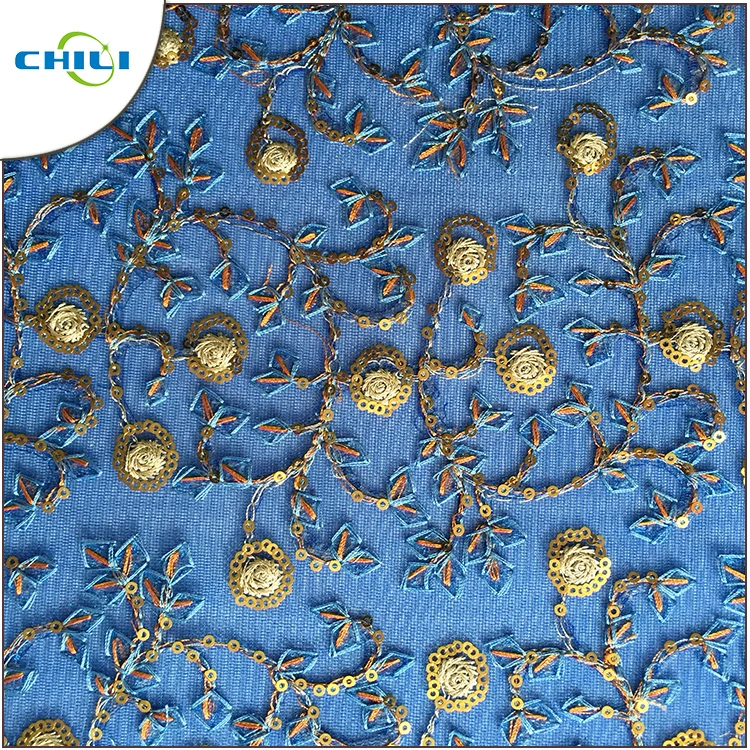 New Unique Design Trendy Style Breathable Mesh Material Linen Fabric