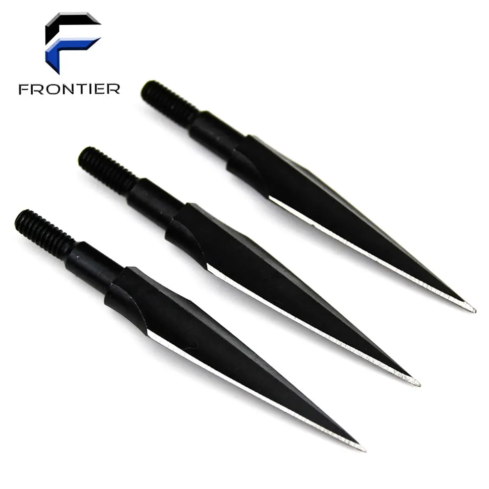 Fish  Solid Steel Broadhead Head Arrow Point Archery