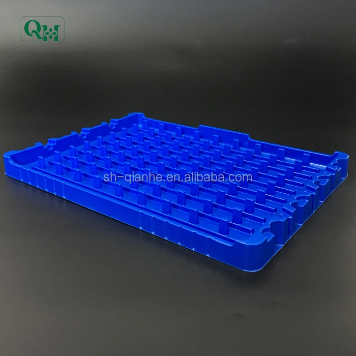 
customized conductive anti-static ESD plastic packing tray 