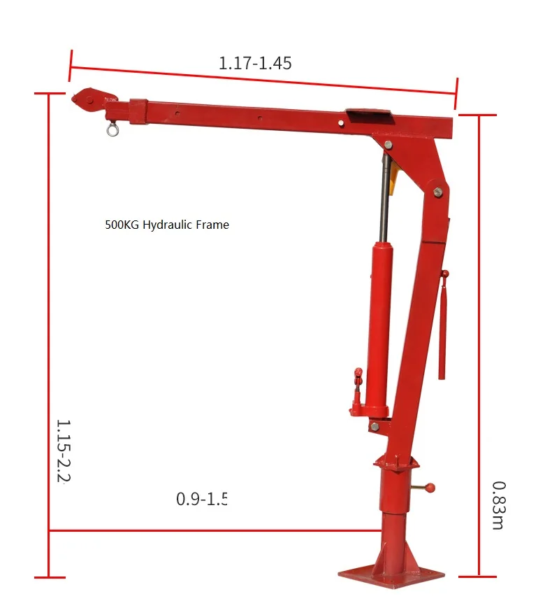 Folding Mini Truck JIB Crane Manufacture