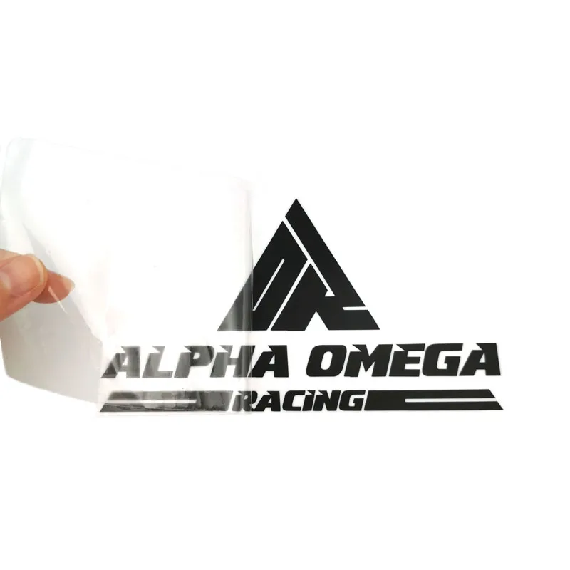 Custom PVC Vinyl Decoration Car Decals Die Cut Logo Racing Motorcycle Vehicle Motocross Motor Bike Racing Vinyl Decal Stickers