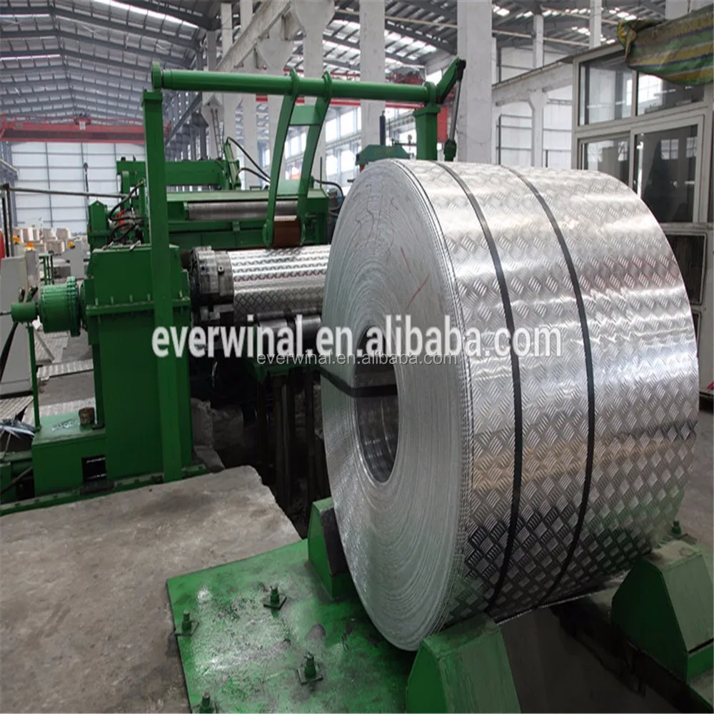 high quality 5052 O aluminum embossed plate/sheet for platform