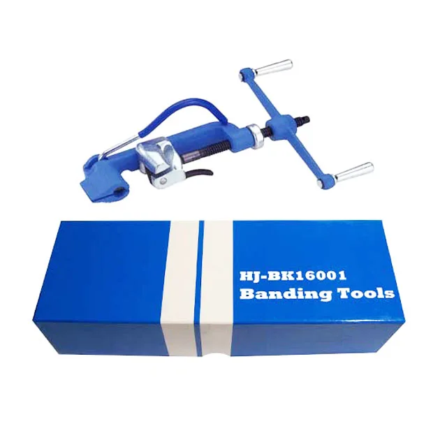 screw type manual strapping packing tensioner stainless steel banding tool for cable ties
