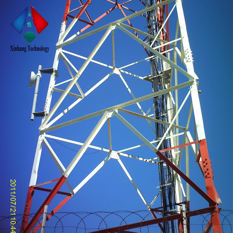 Communication 3-leg Self Supporting Angle Steel Tower