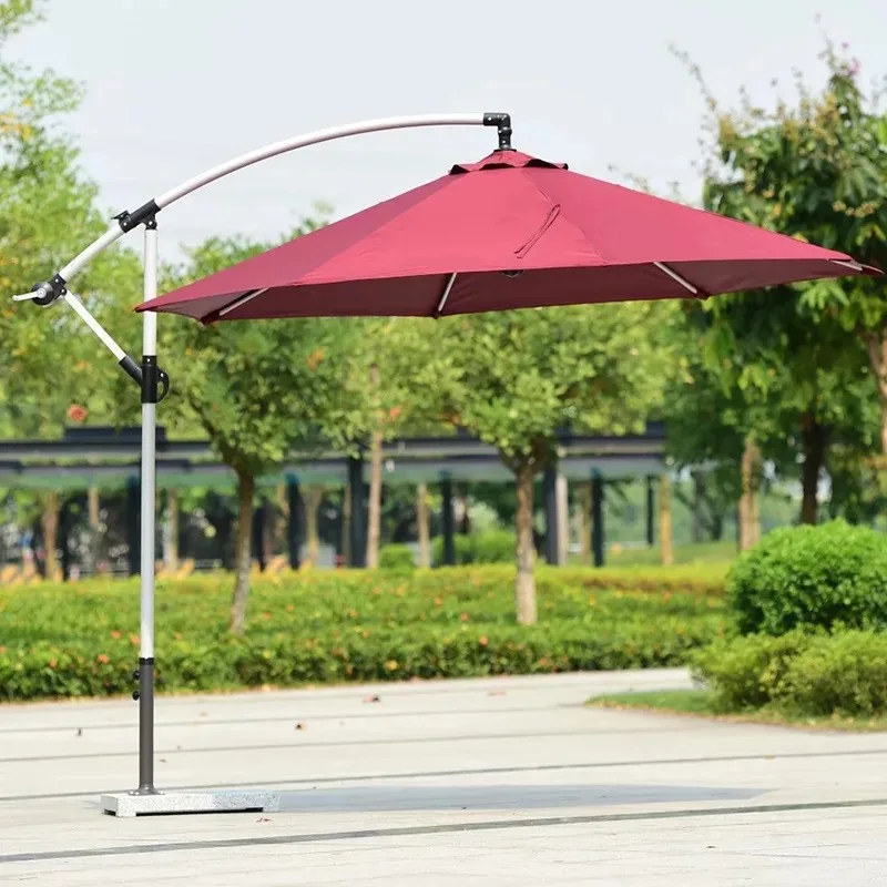 UV resistant outdoor folding garden beach parasol stand umbrella