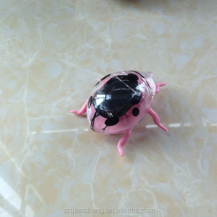 High Quality Promotion Mini Gift toys Black Beetle Educational Solar Funny Gift for Kids