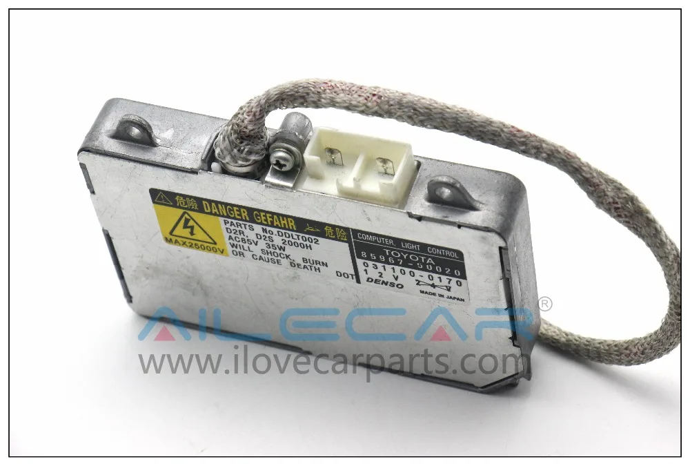 high quality oem Japan Kioto Denso d2s d2r 35w Hid Xenon Ballast ddlt002 denso ballast