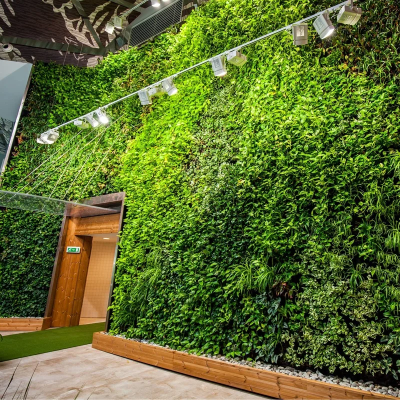 Eco friendly vertical tower garden hydroponic green wall planter