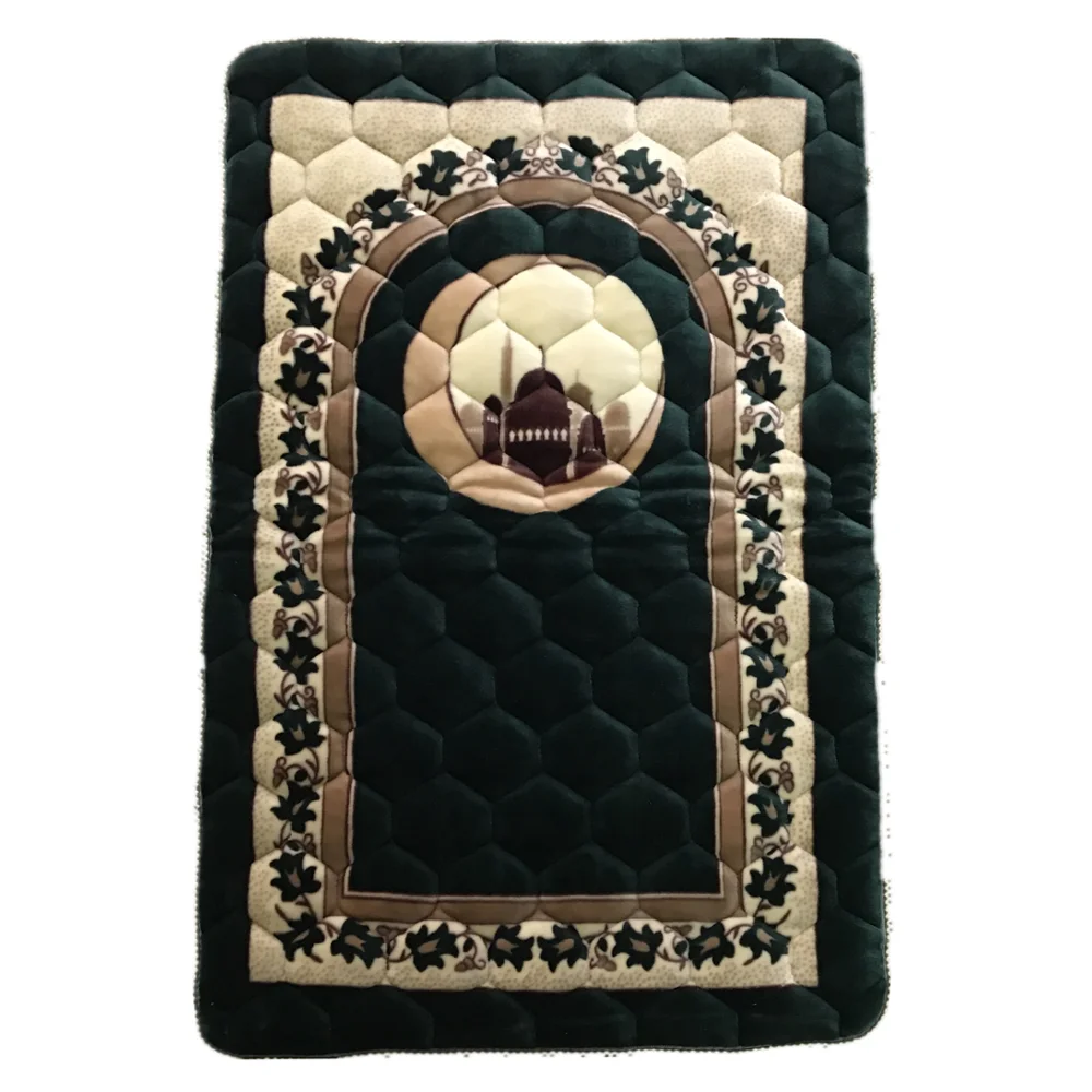 Wholesale mini muslim quilt foam foldable smart prayer mat