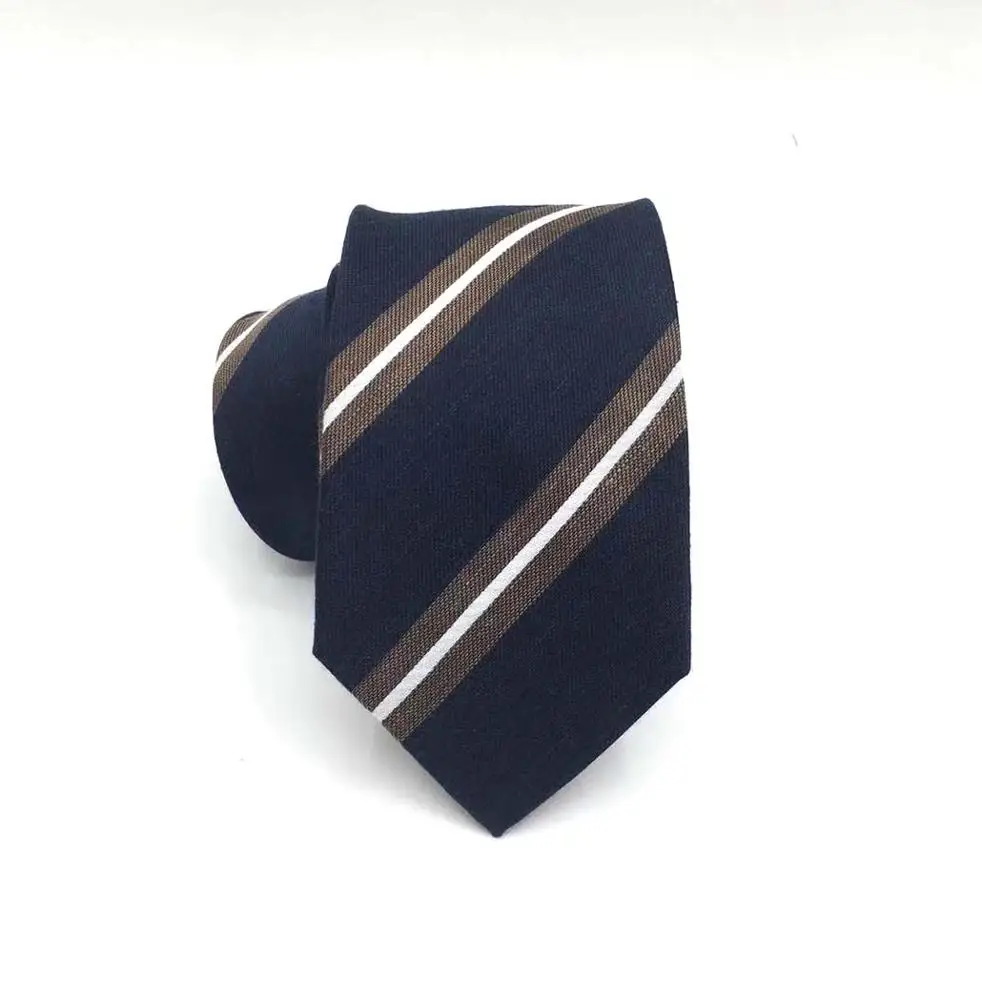  Модные мужские тканые шотландские Клетчатые Шерстяные Галстуки