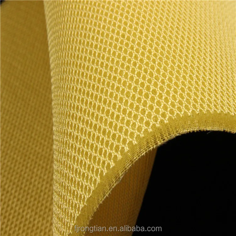 polyester spacer breathable 3d air mesh fabric for chair cover seat